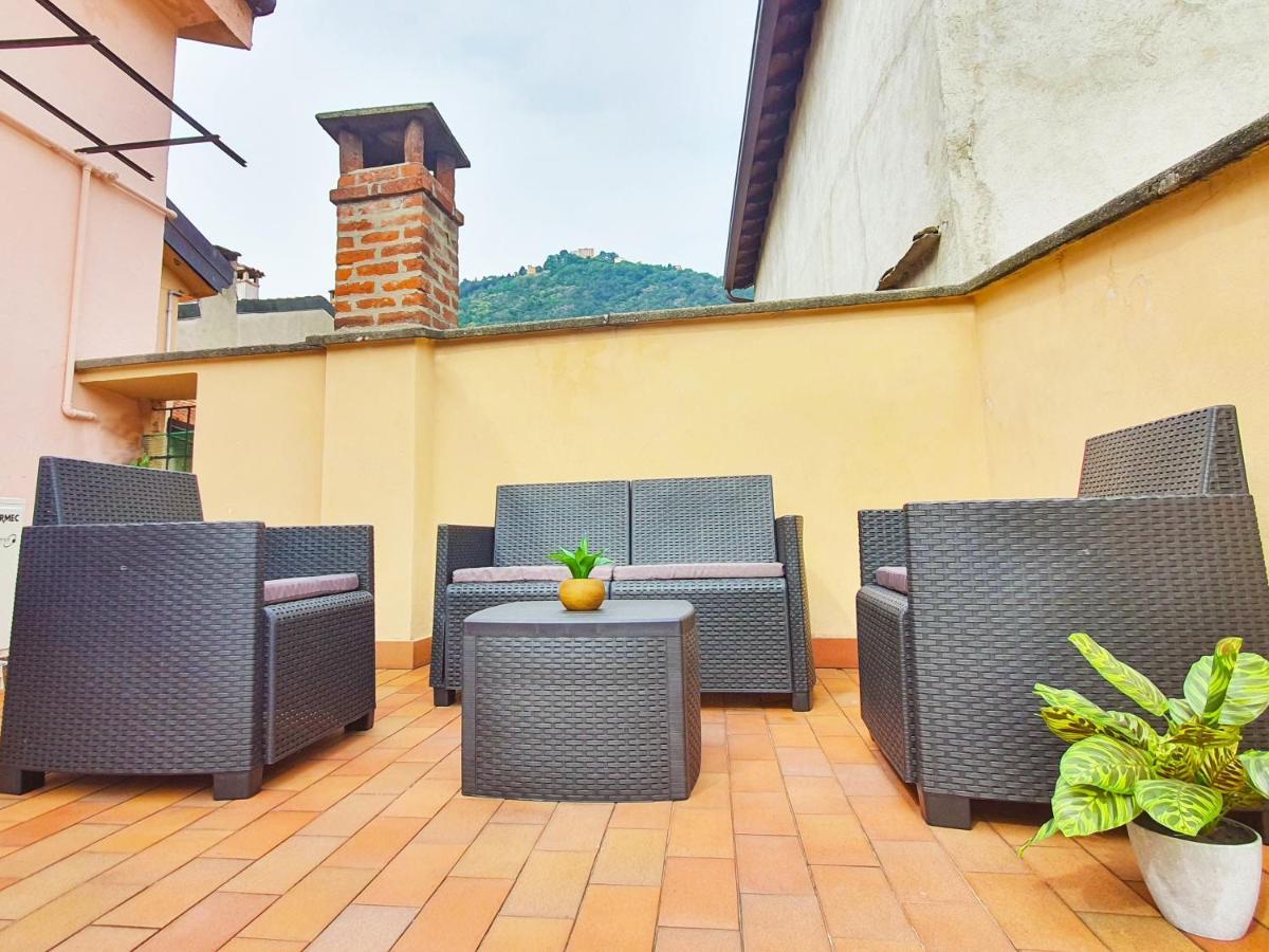 King Como Lake Center 9 Posti Letto- Grande Terrazza - 2 Bagni Privati المظهر الخارجي الصورة